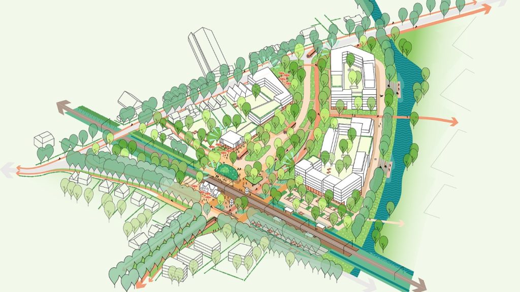 Gemeenteraad stemt in met plannen Stationshart Zevenbergen