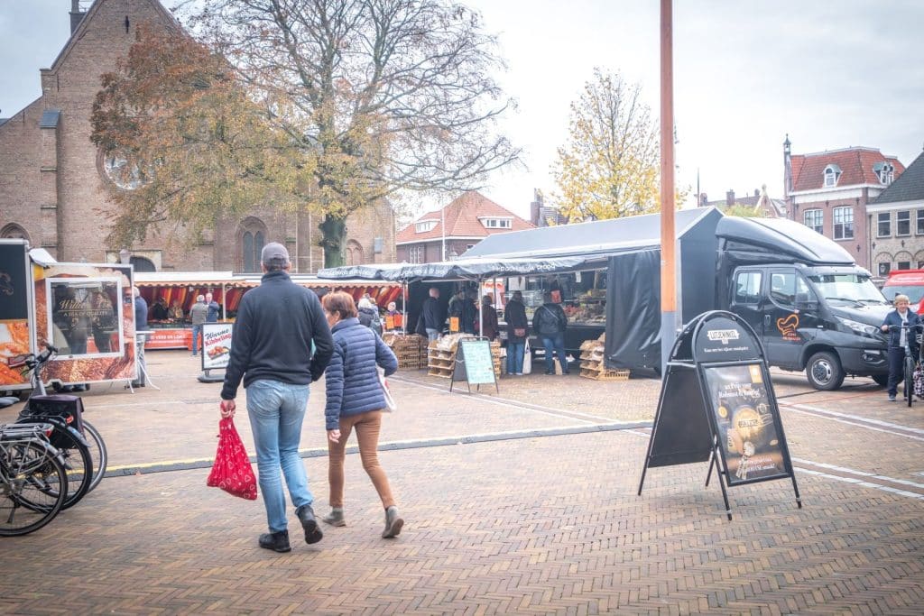 Weekmarkt Zevenbergen op donderdag 8 januari afgelast