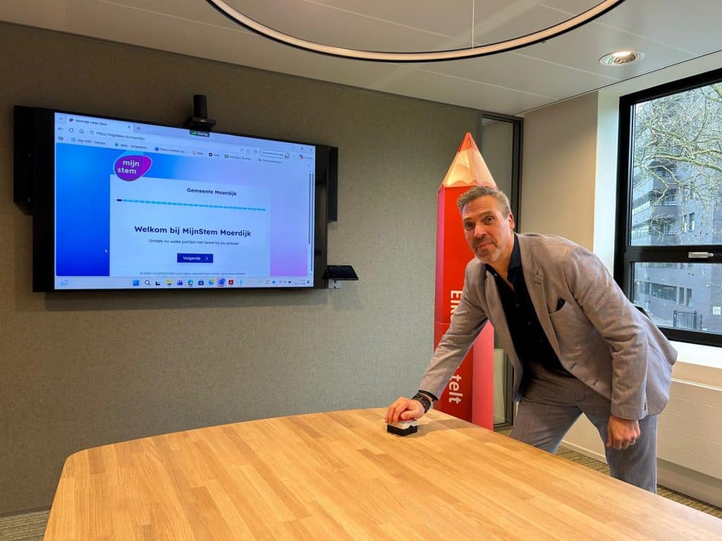 Burgemeester Moerkerke geeft startsein verkiezingscampagne