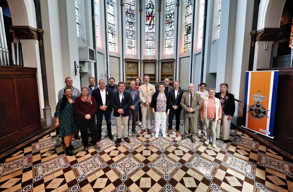 Feestelijk ontvangst gedecoreerden – Gemeente Moerdijk