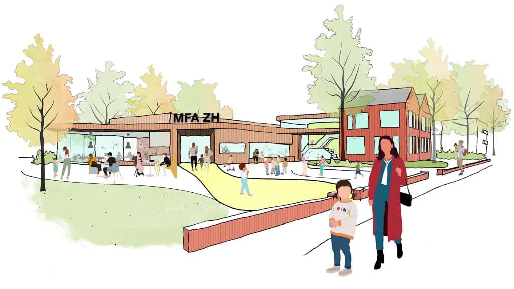 De bouw van Multifunctionele Accommodatie (MFA) Zevenbergschen Hoek